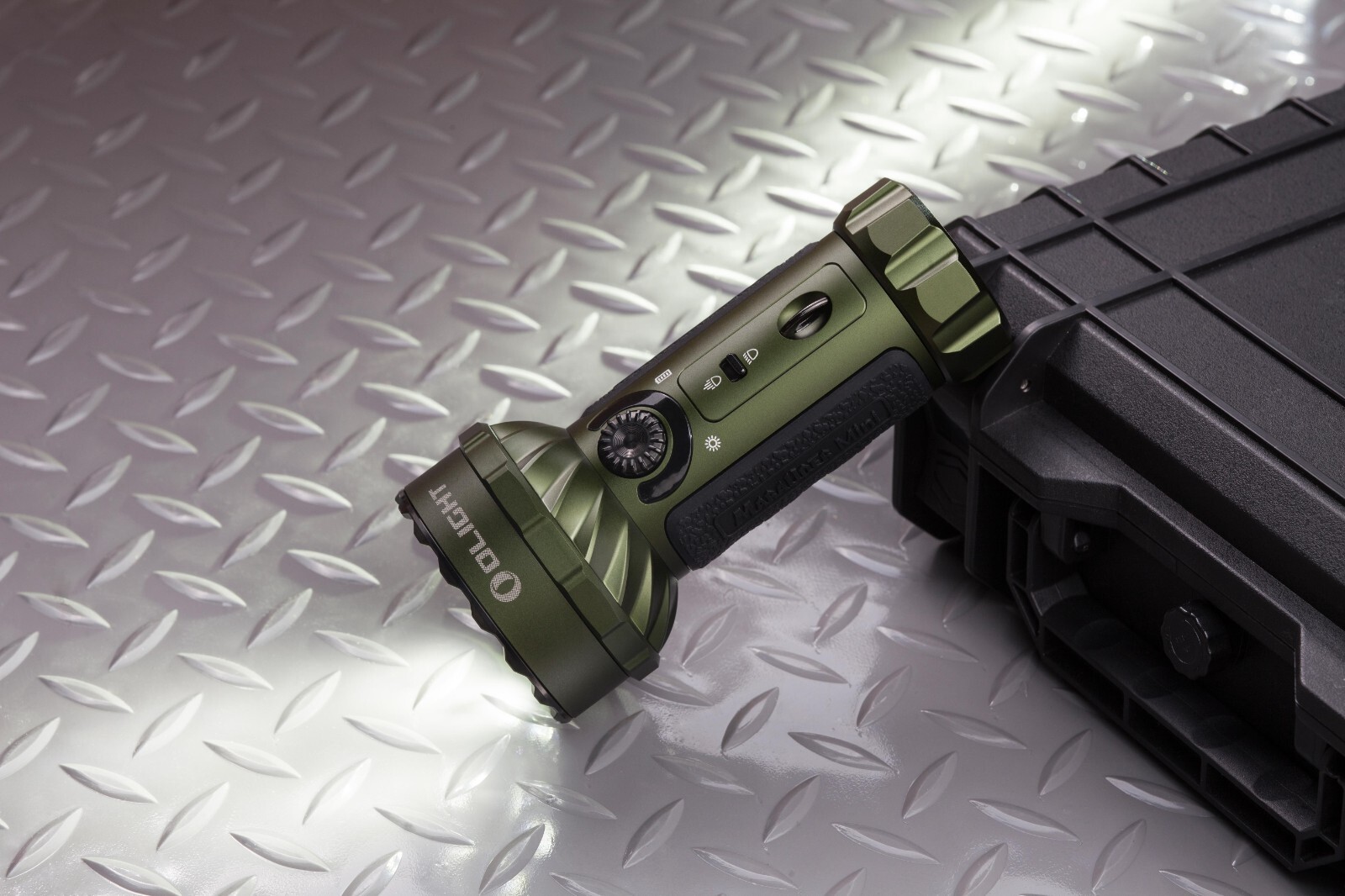 Olight Marauder Mini OD Green Rechargeable LED Flashlight, 7000 Lumen, 600 Meter