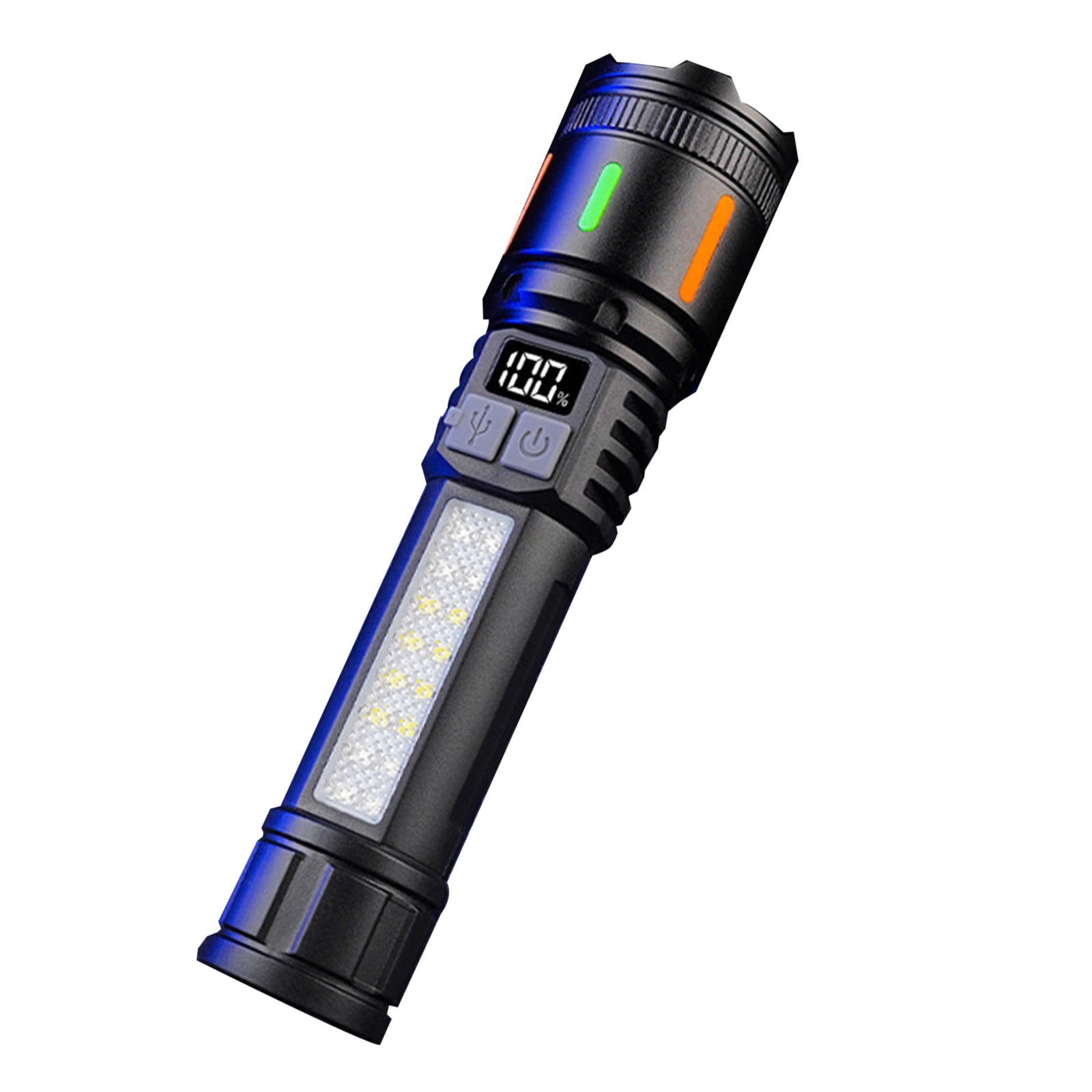 Tactical Flashlight 3000 Lumens Portable IPX6 Waterproof Shockproof Dustproof