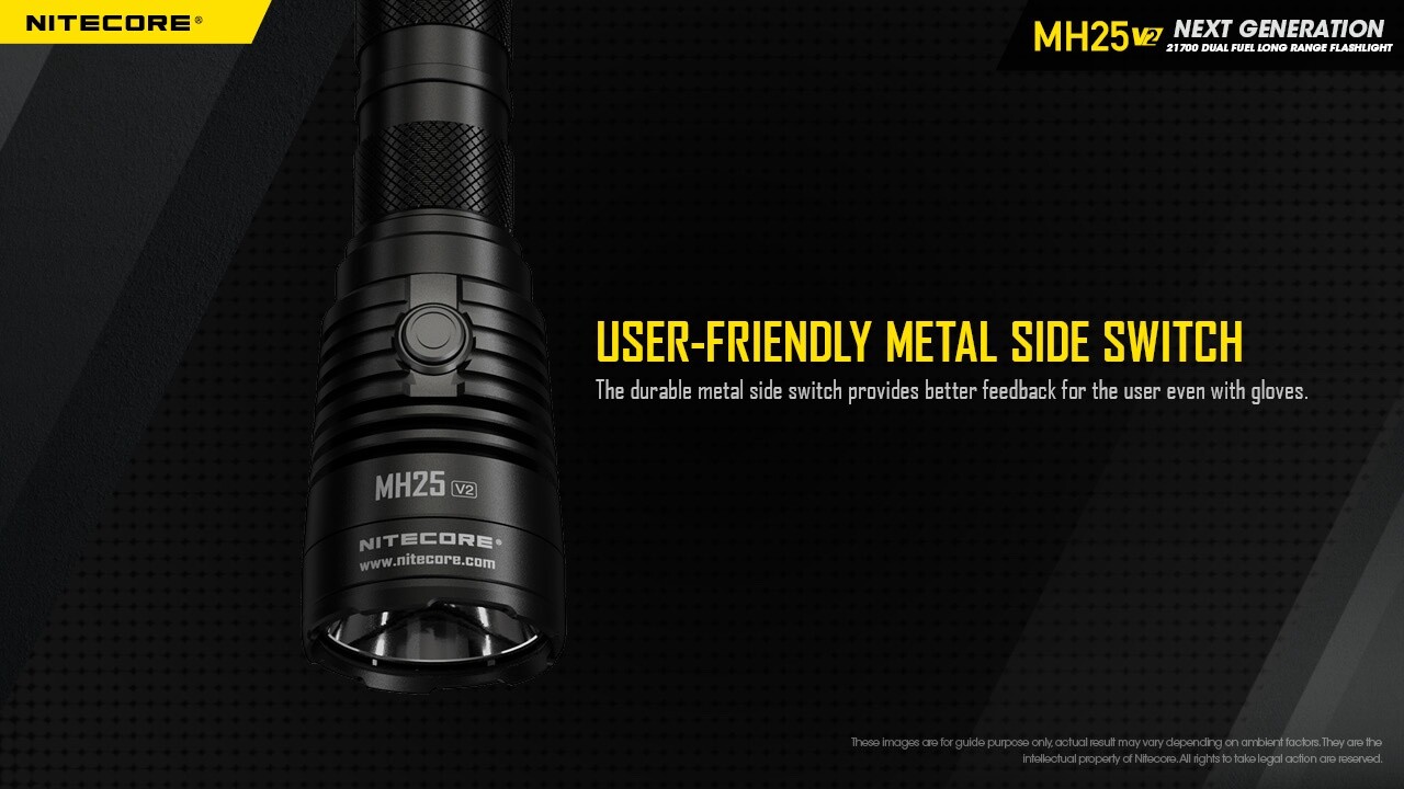 Nitecore MH25 v2 960Lm Rechargeable Flashlight