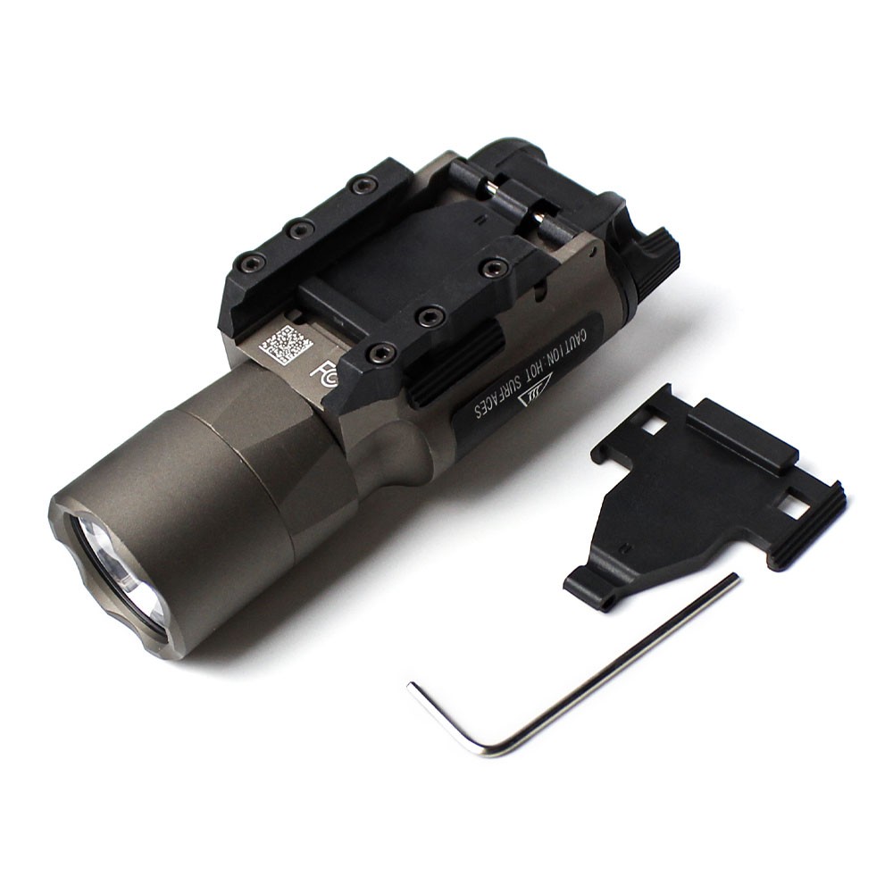 Hunting X300U LED Gun Weaponlight Metal For Pistol X300 Ultra fit Picatinny Rail