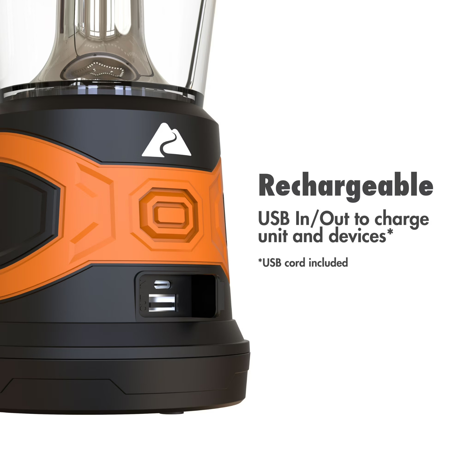 Ozark Trail LED Rechargeable Lantern 3000 Lumens USB-C IPX4 Fast Ship USA