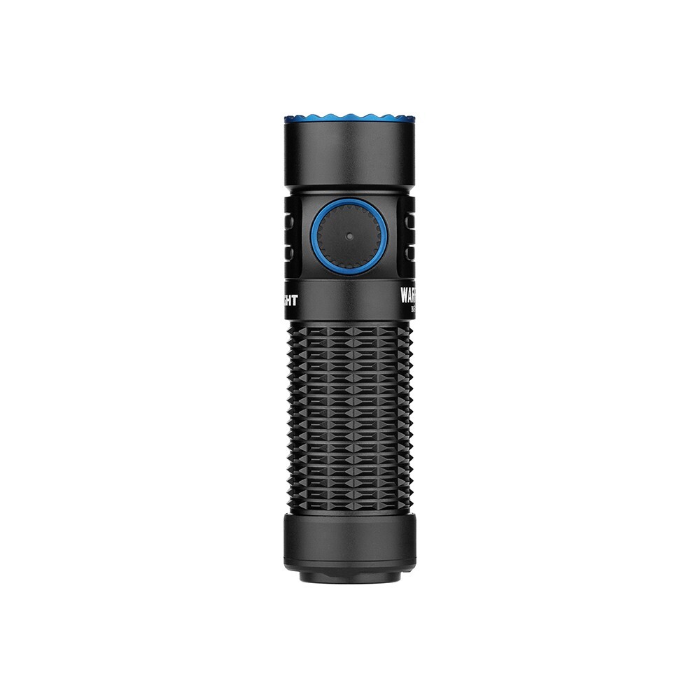 Olight Warrior Nano Black 1200 Lum Tactical Dual Switch EDC Flashlight, 442 FT