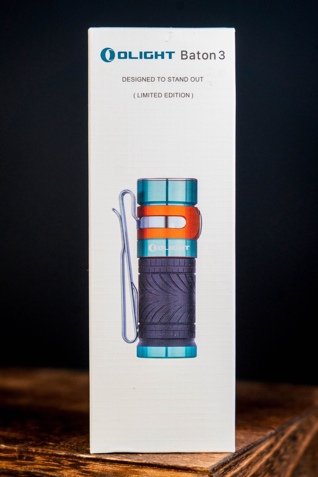 Olight Baton 3 Roadster Limited Edition 1200 Lumens New Discontinued SN 1723