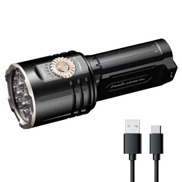 Fenix LR35R Pro 10000 Lumen Ultra Bright Flashlight with UV Light