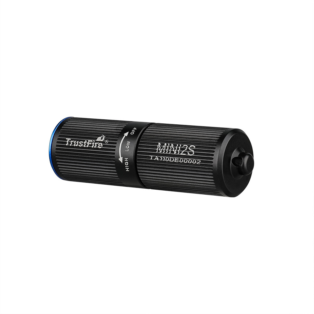 TrustFire Mini2 EDC Keychain Flashlight USB Rechargeable Keyring Pocket Torch US