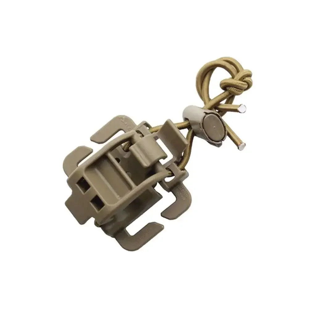 Multifunction Flashlight Clip Molle Hiking Accessories Hanging Buckle Shovel Cla