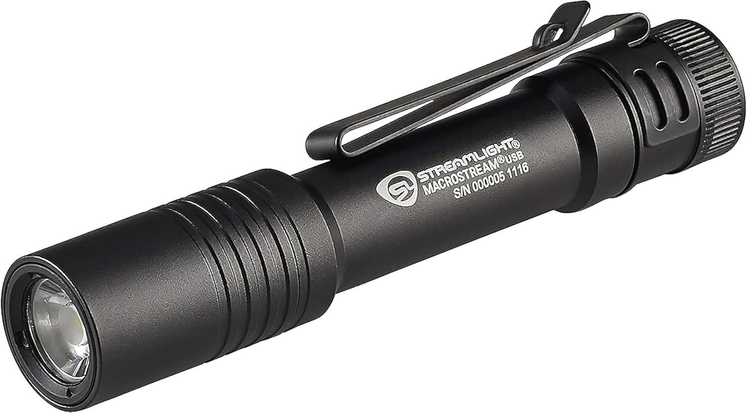 Streamlight 66320 Macrostream USB 500-Lumen 2000-Candela Rechargeable EDC Compac