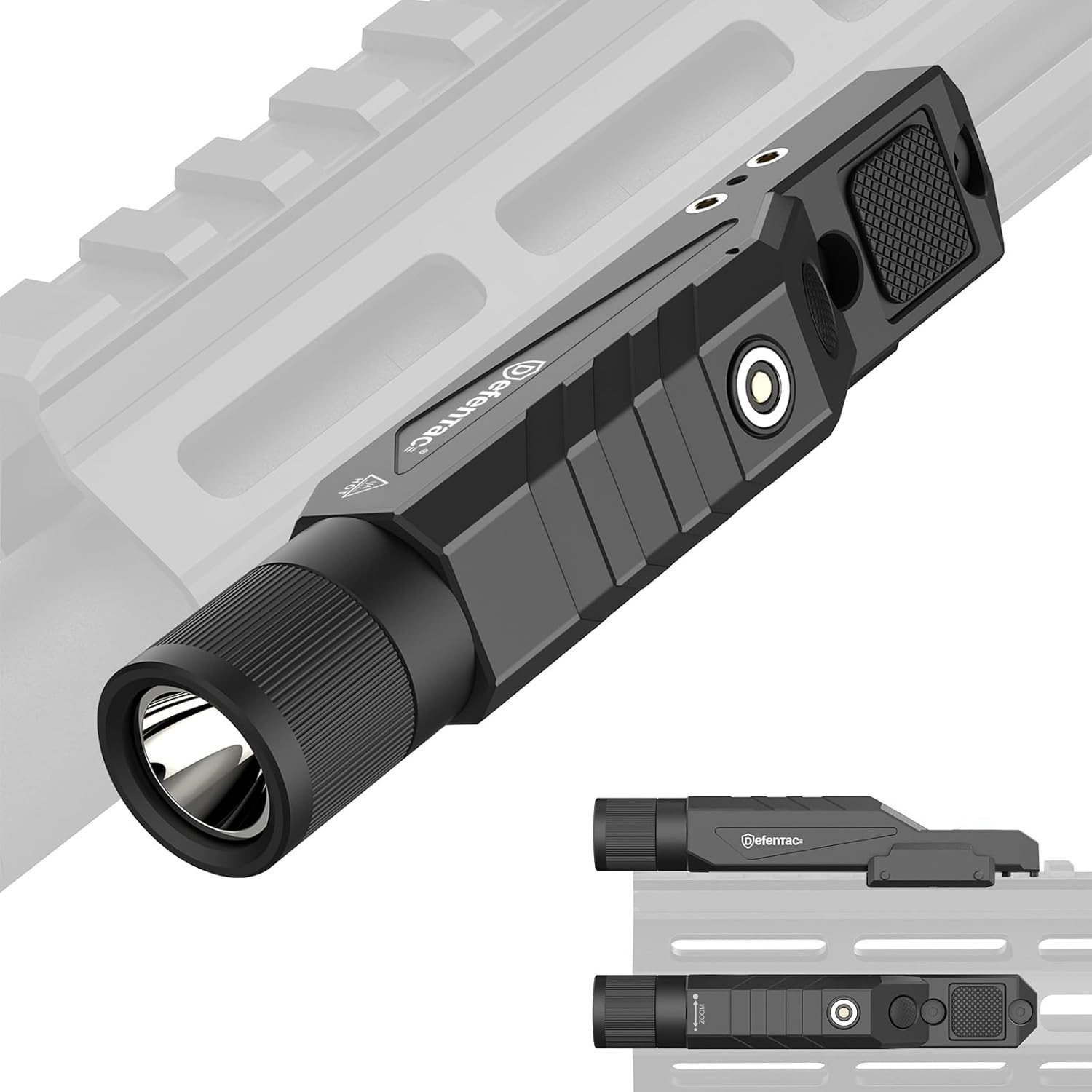 1750lm Zoomable Tactical Flashlight 1750 Lumens, Zoombale White LED