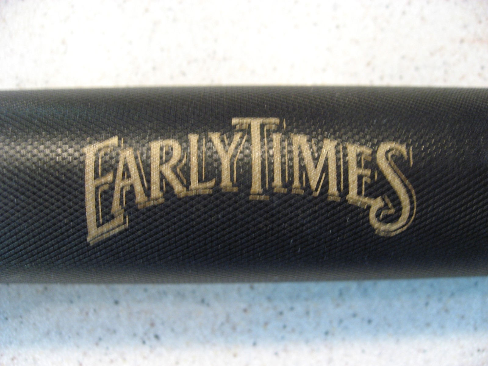 Mag-Lite Black Aluminum Flashlight 12.5″T w/EARLY TIMES Logo – Requires 3-D Cell