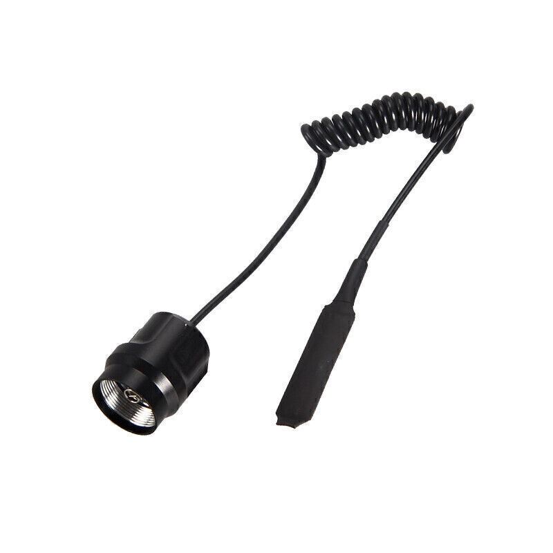 Hunting LED Flashlight Torch 800Yards Light Rifle Tactical Scope Mount 20mm Rail