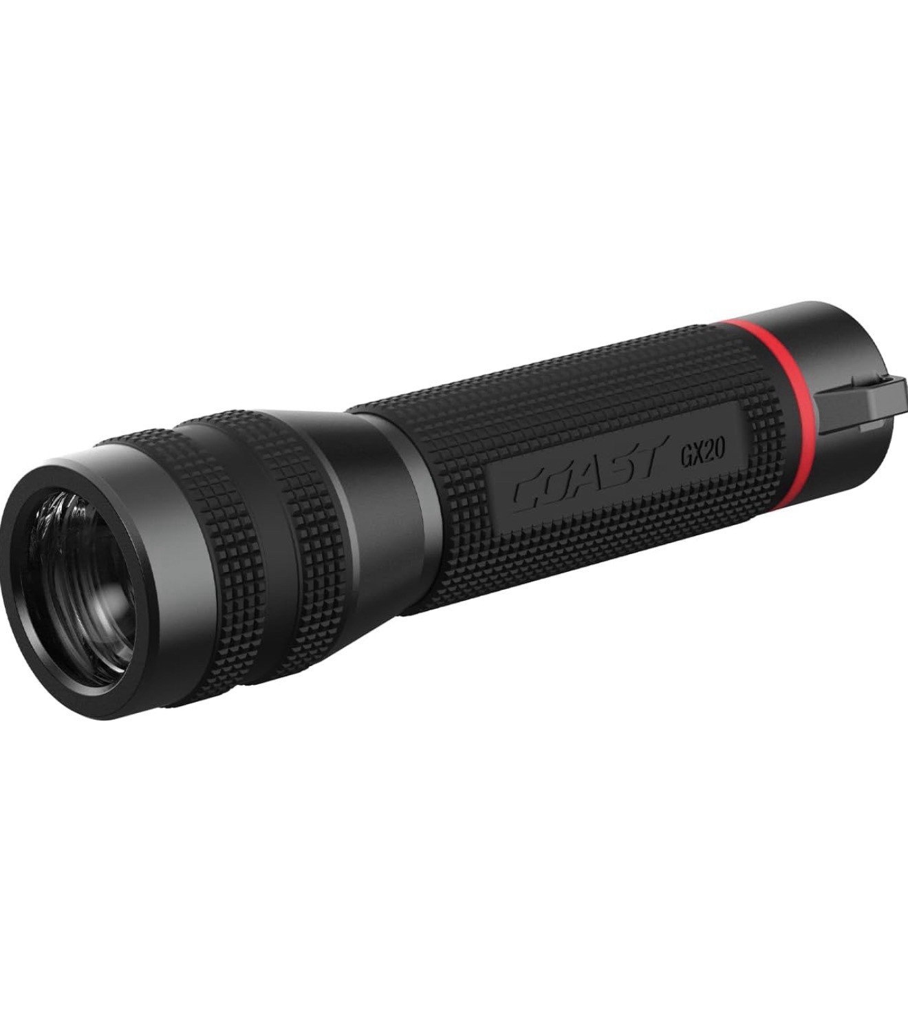 NEW -COAST GX20 WATERPROOF DUAL POWER LED RECHARGEABLE FLASHLIGHT 1200 LUMENS GV