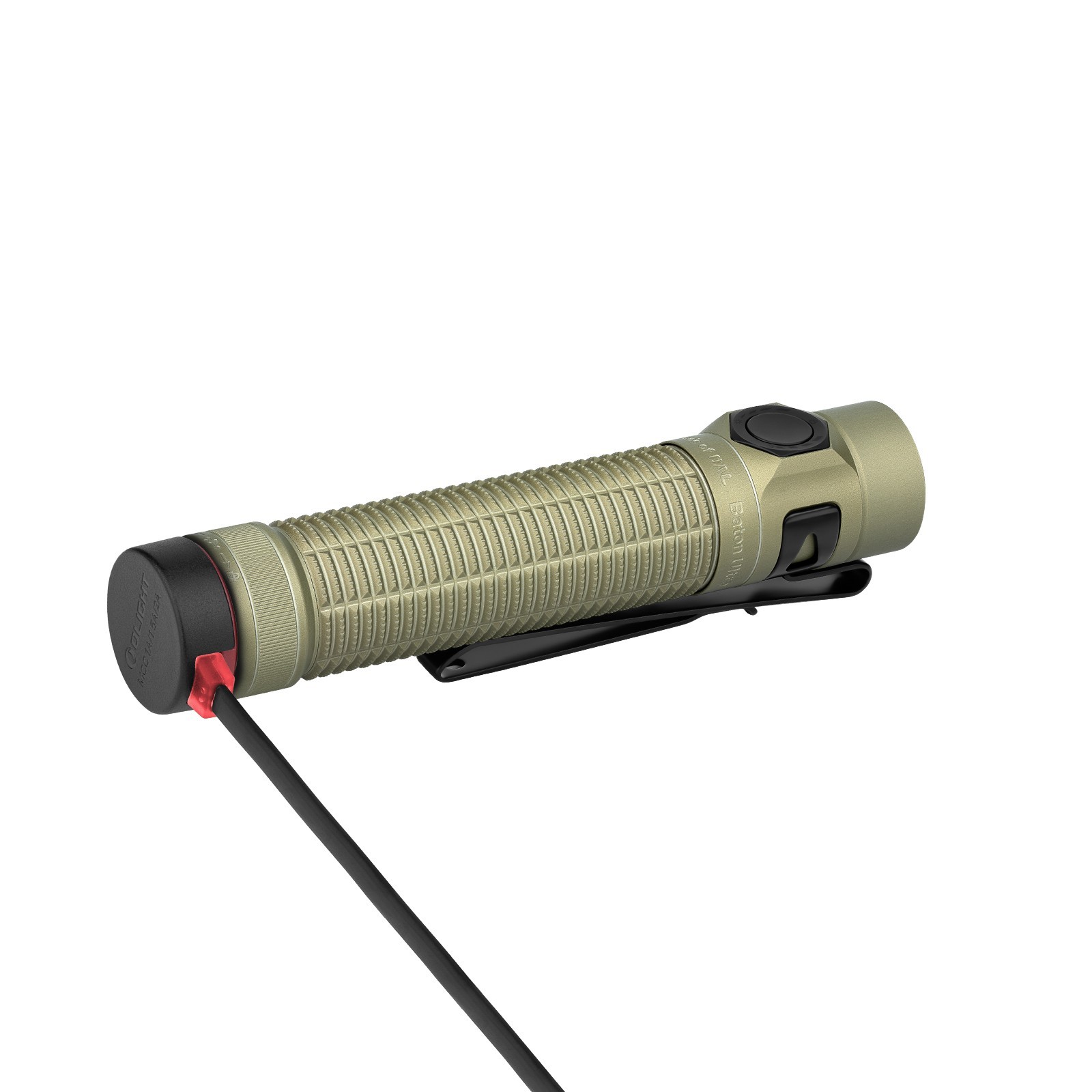 Olight Baton Ultra Olive Green 1800 Lumens & Baton 4 Arctic Flame 1300 Lumens