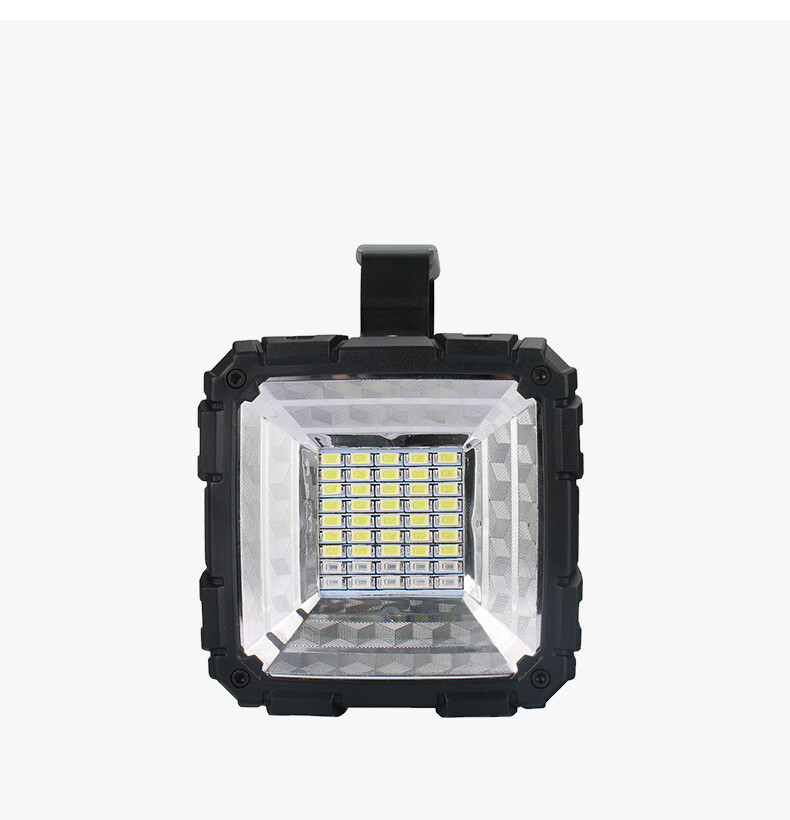 60W LED Rechargeable Double-Sided Portable Power Torch Super Bright Flashlight