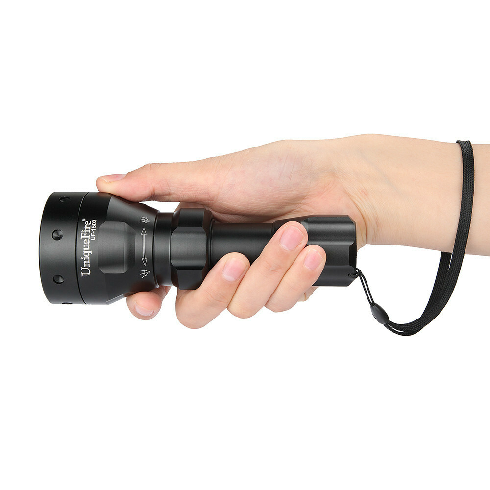 UniqueFire 1503 50mm LENS 5W IR 940nm LED Infrared Light Illuminator Flashlight
