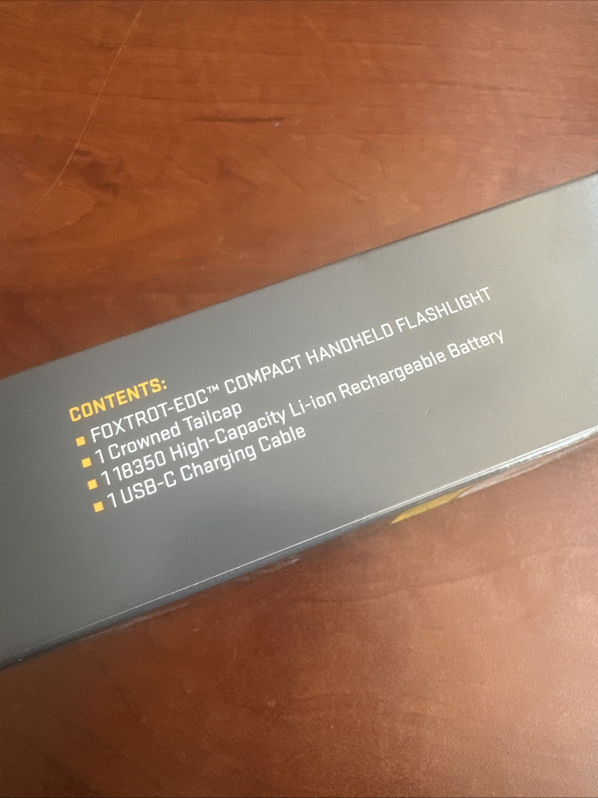 Sig Sauer FOXTROT-EDC 1350 Lumen Compact Handheld Tactical Flashlight – SOFEC002