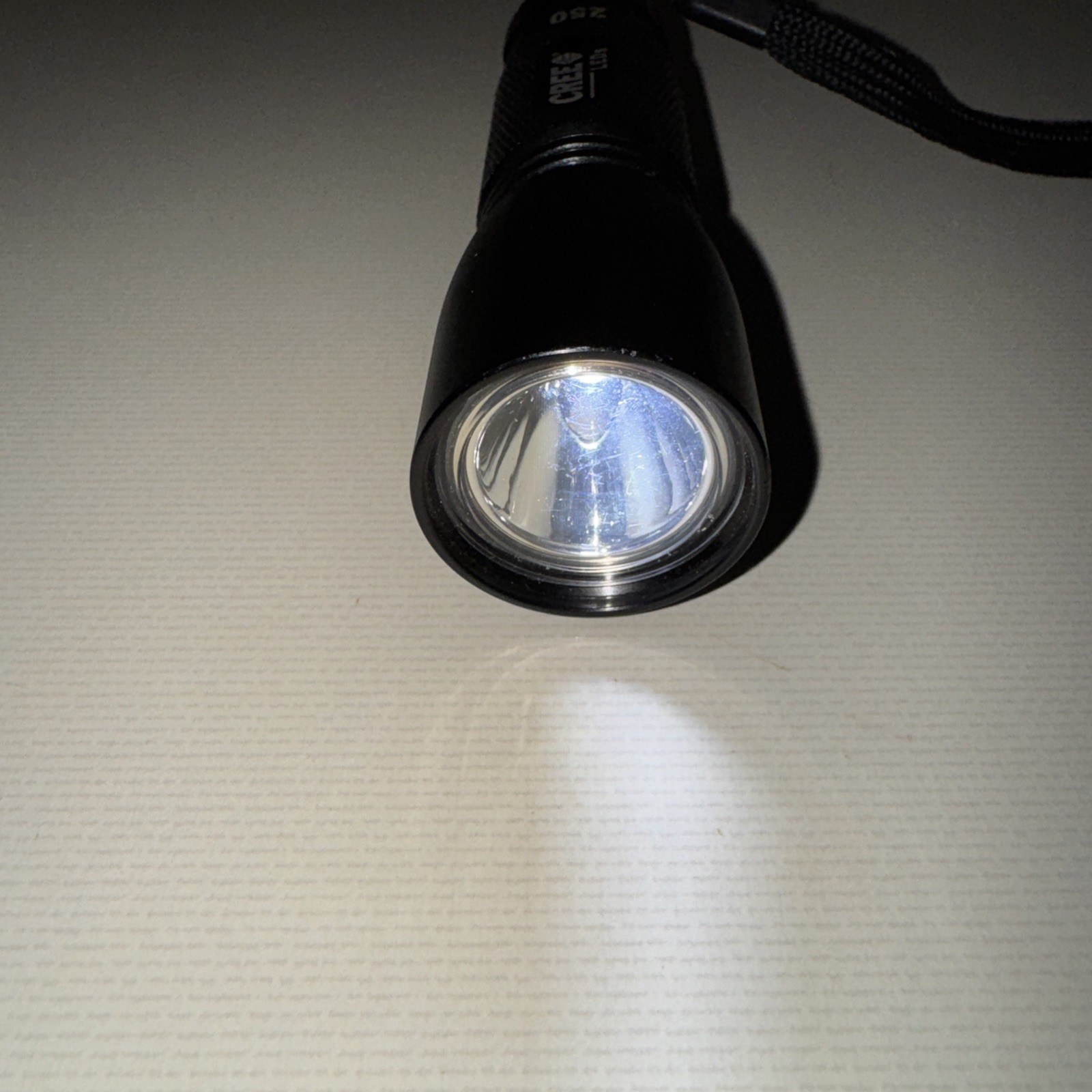 TechLite Lumen Master Black Tactical Flashlight 250 Tested Working