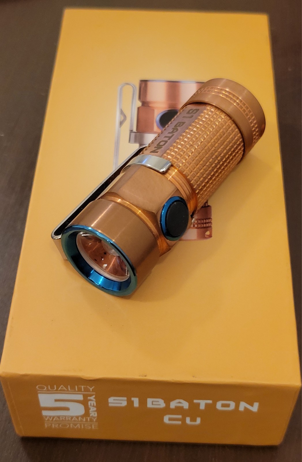 Olight S1 Baton Cu Copper Flashlight