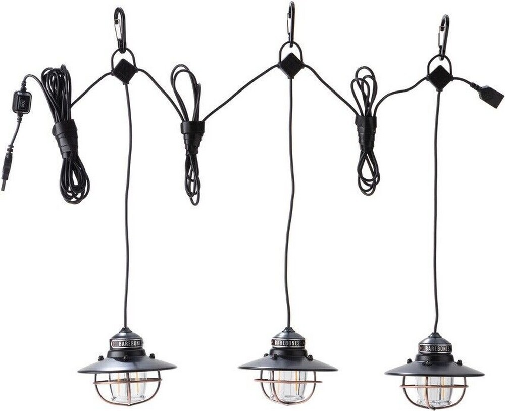 Barebones Living Edison String Lights LED Bronze – LIV-265