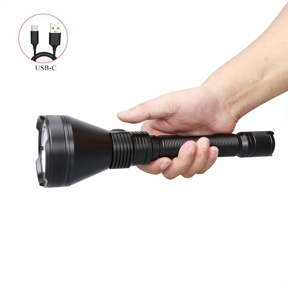 Trustfire 30W SBT-90 LED 4800 Lumens 1600 Meters USB Type-C Flashlight Kit
