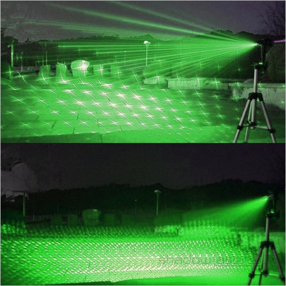 GQ6 THOR M II 532nm Adjustable Focus Green Laser Pointer Visible Laser Beam US
