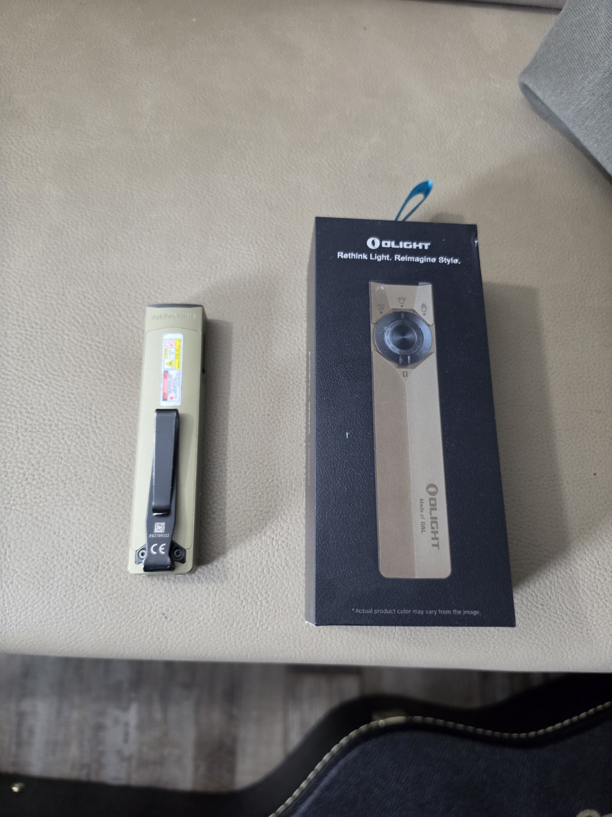 Olight ArkPro Ultra Flashlight Olive Green, Slightly Used Condition, Ark Pro