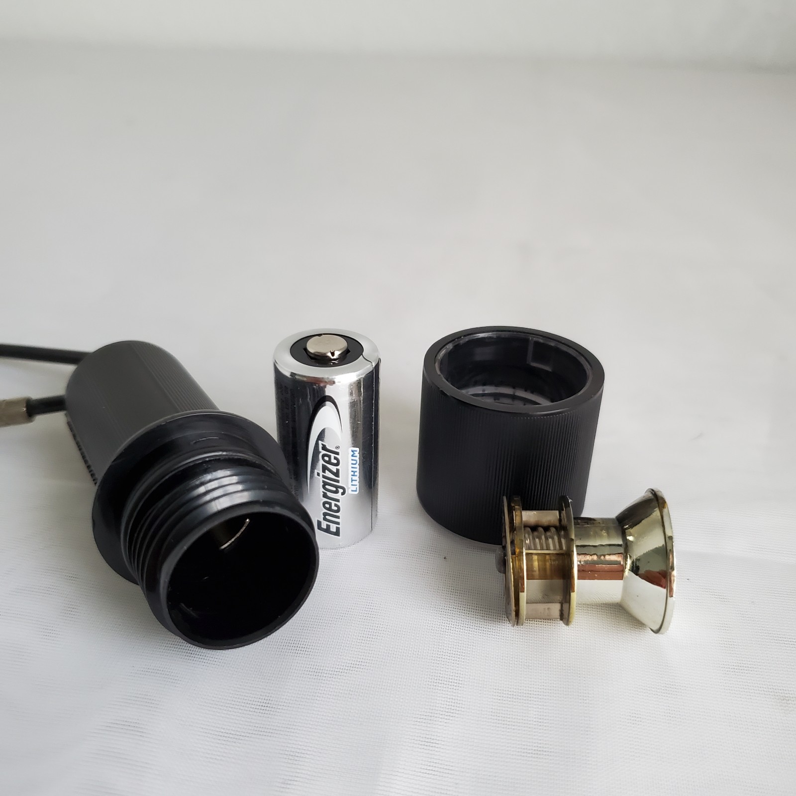 Tekna Mono Lith Mini 3″ Flashlight Keychain CR123A Works