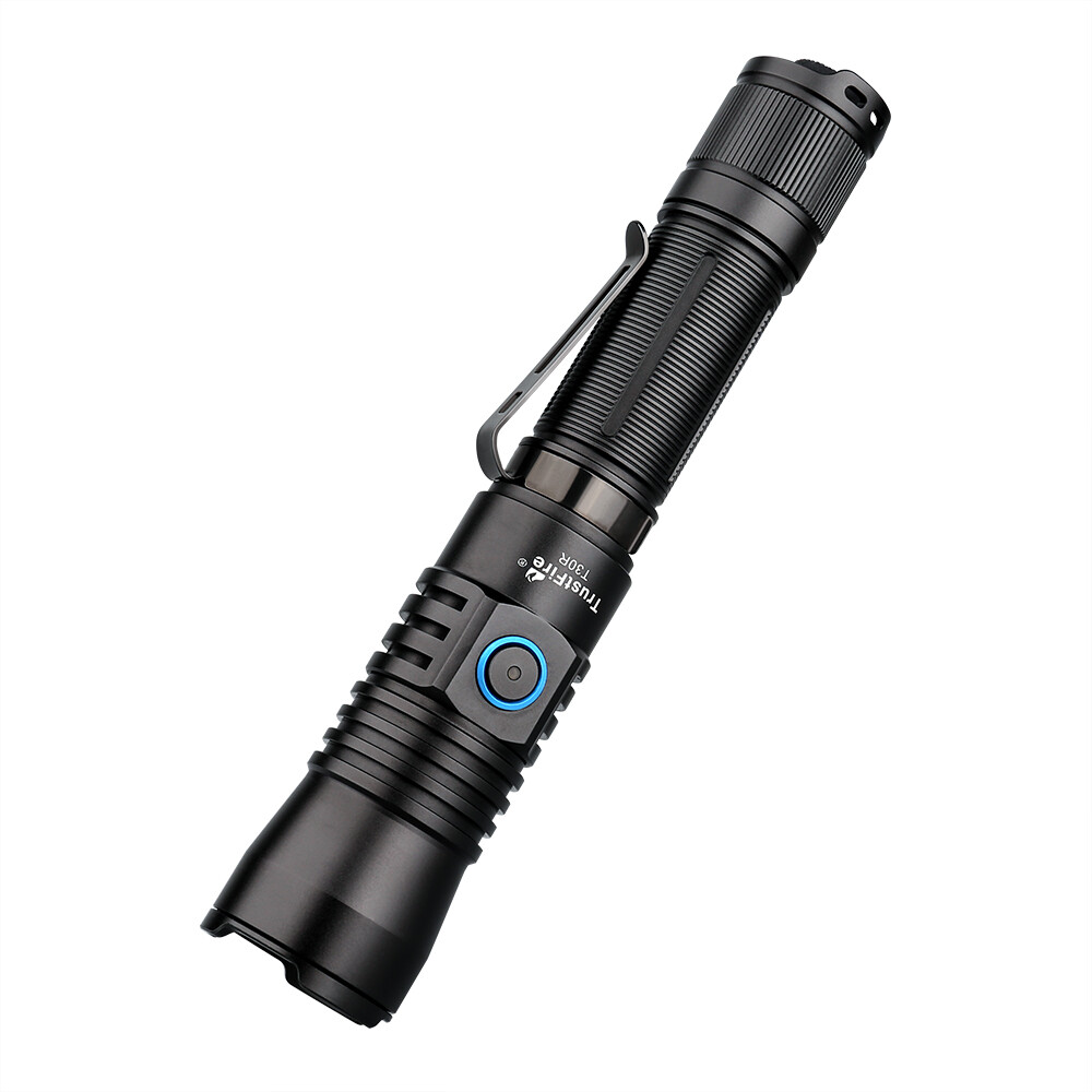 TrustFire T30R Tactical 1100Meter White Light LEP Flashlight LEP Torch 460LM US