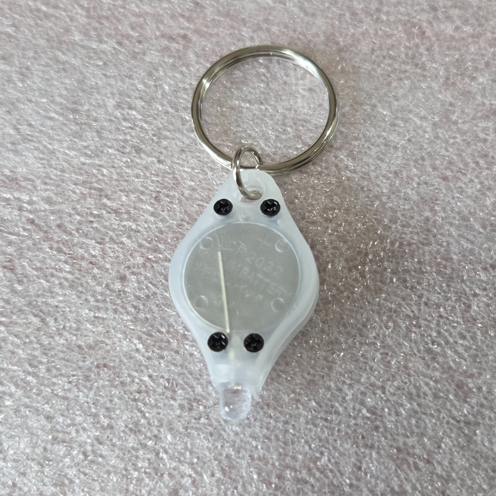 10 PCS Mini LED Keychain Flashlight Key Ring Light Bright Torch Lamp Torch