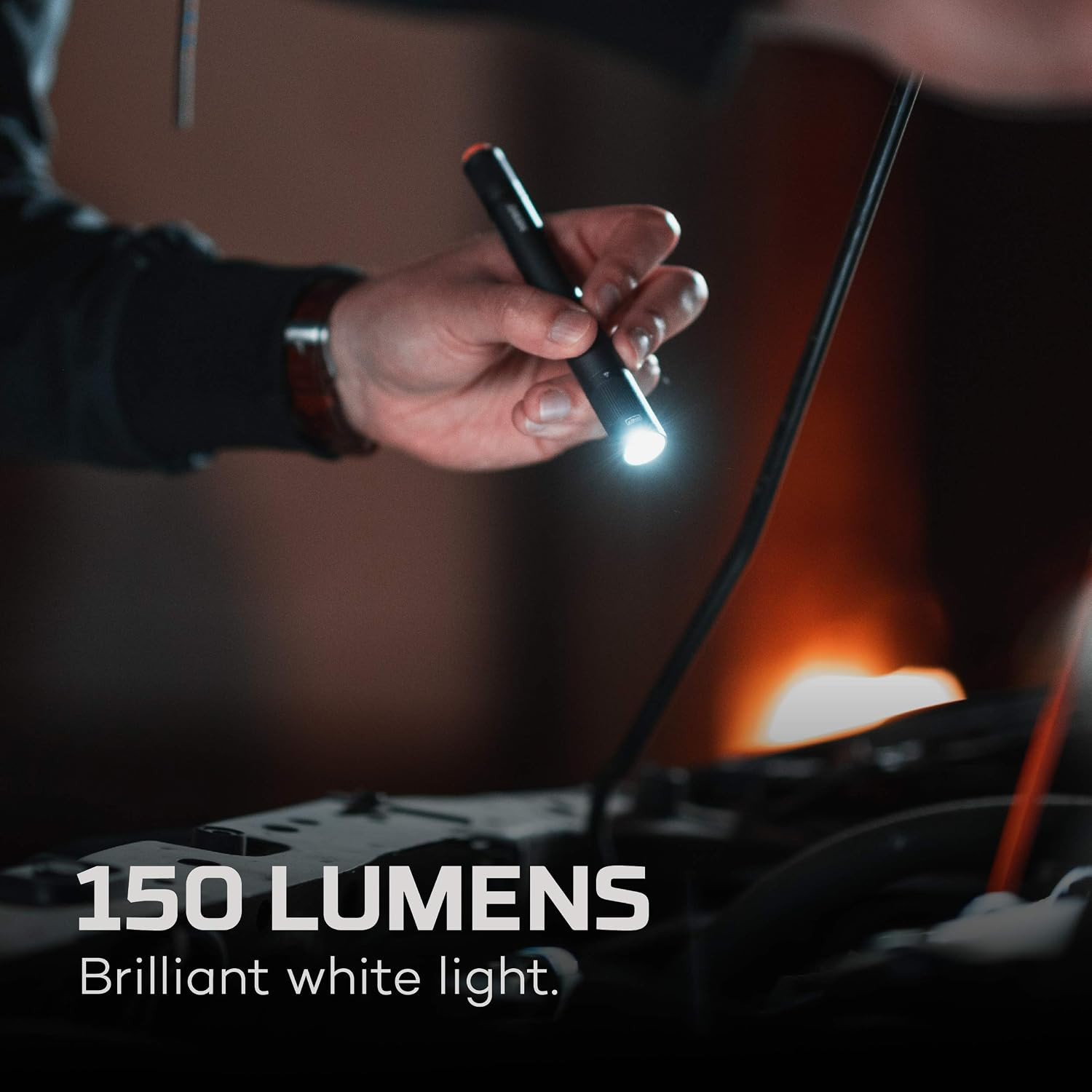 NEBO Columbo 150 Lumen LED Pen Light Flashlight | 150 Lumen Inspector Light Powe
