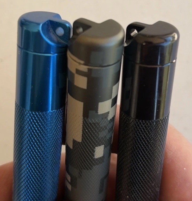 3 MagLite Mini AA Flashlights Compact Water-Resistant Pocket Size Camo BlackBlue
