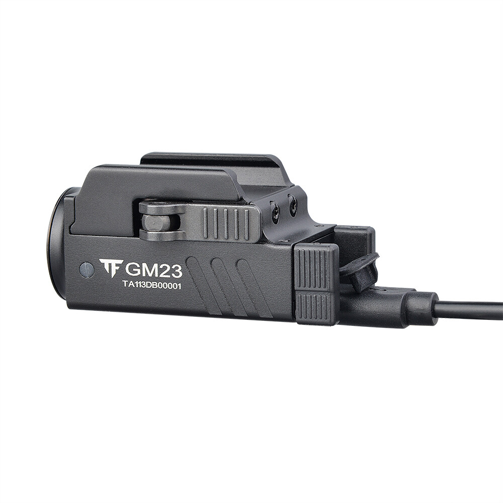 Trustfire GM23 Compact Tactical Handgun USB Rechargeable Light LED Flashlight