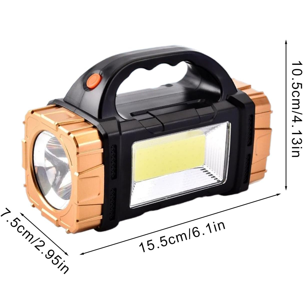 Outdoor Solar USB Rechargeable LED Flashlight Camping Light Lantern Lamp
