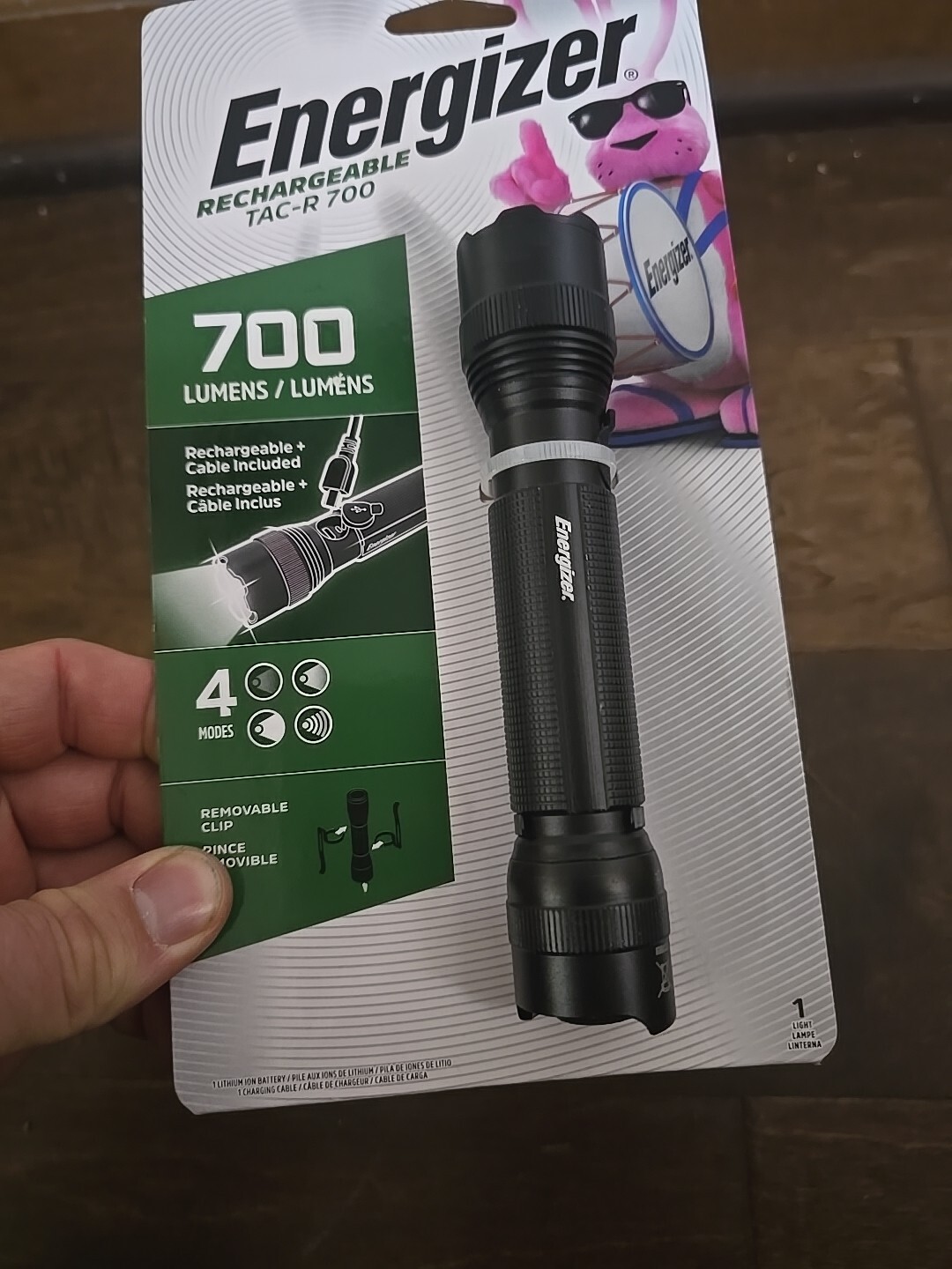 TAC-R 700 LED Rechargeable Tactical Flashlight New