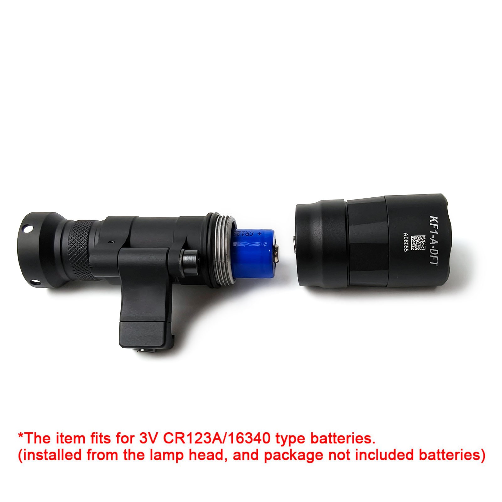 M340DFT Pro Flashlight LED WeaponLight With Switch / 20mm Rail Offset Mlok Mount