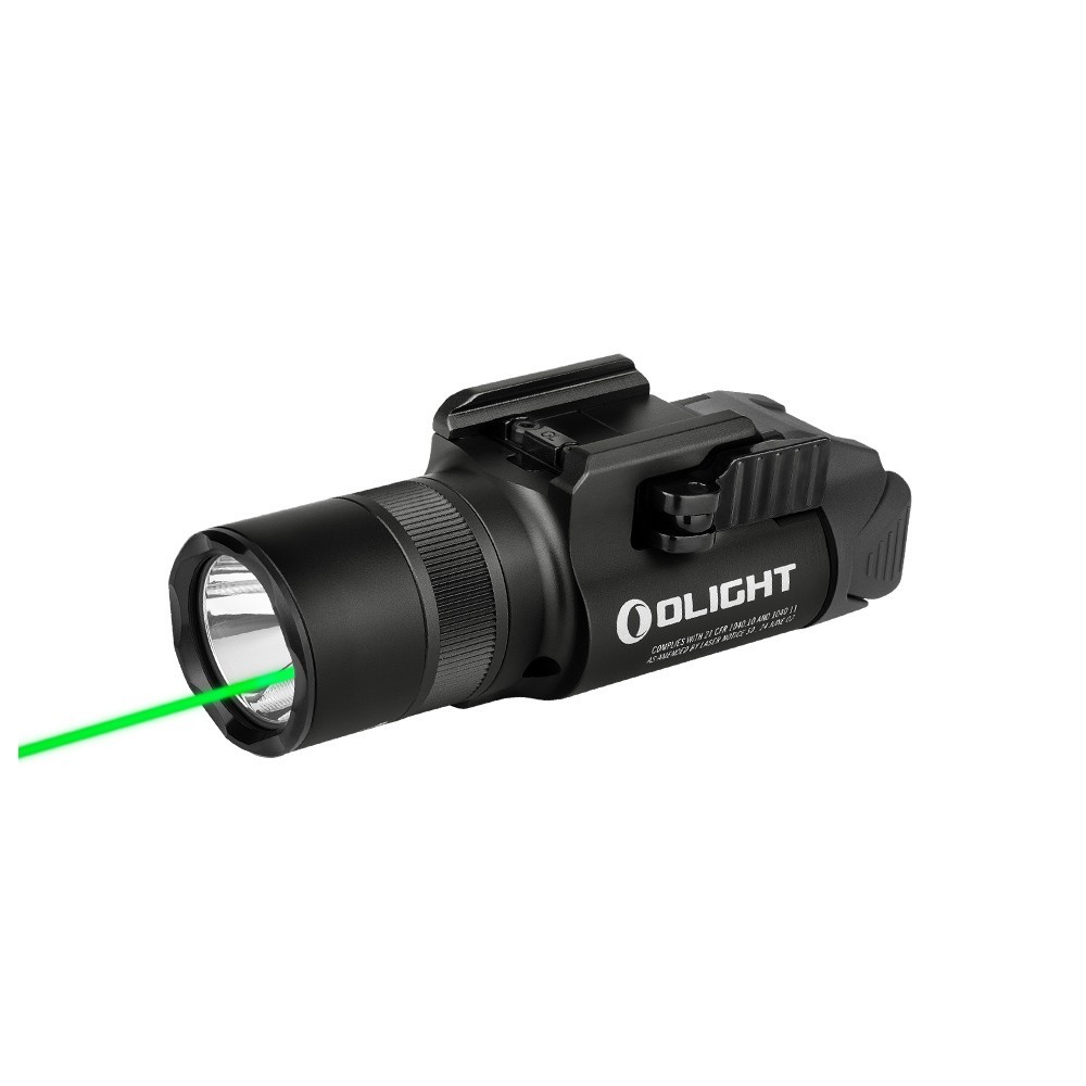 Olight Baldr Pro R Rechargeable Tactical Light with Green Laser