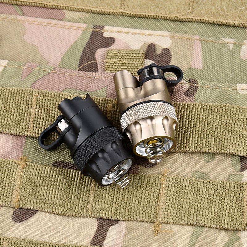 Tactical Flashlight M300A M600C&SL07 Dual Function Switch Tail Cover Hunt Light