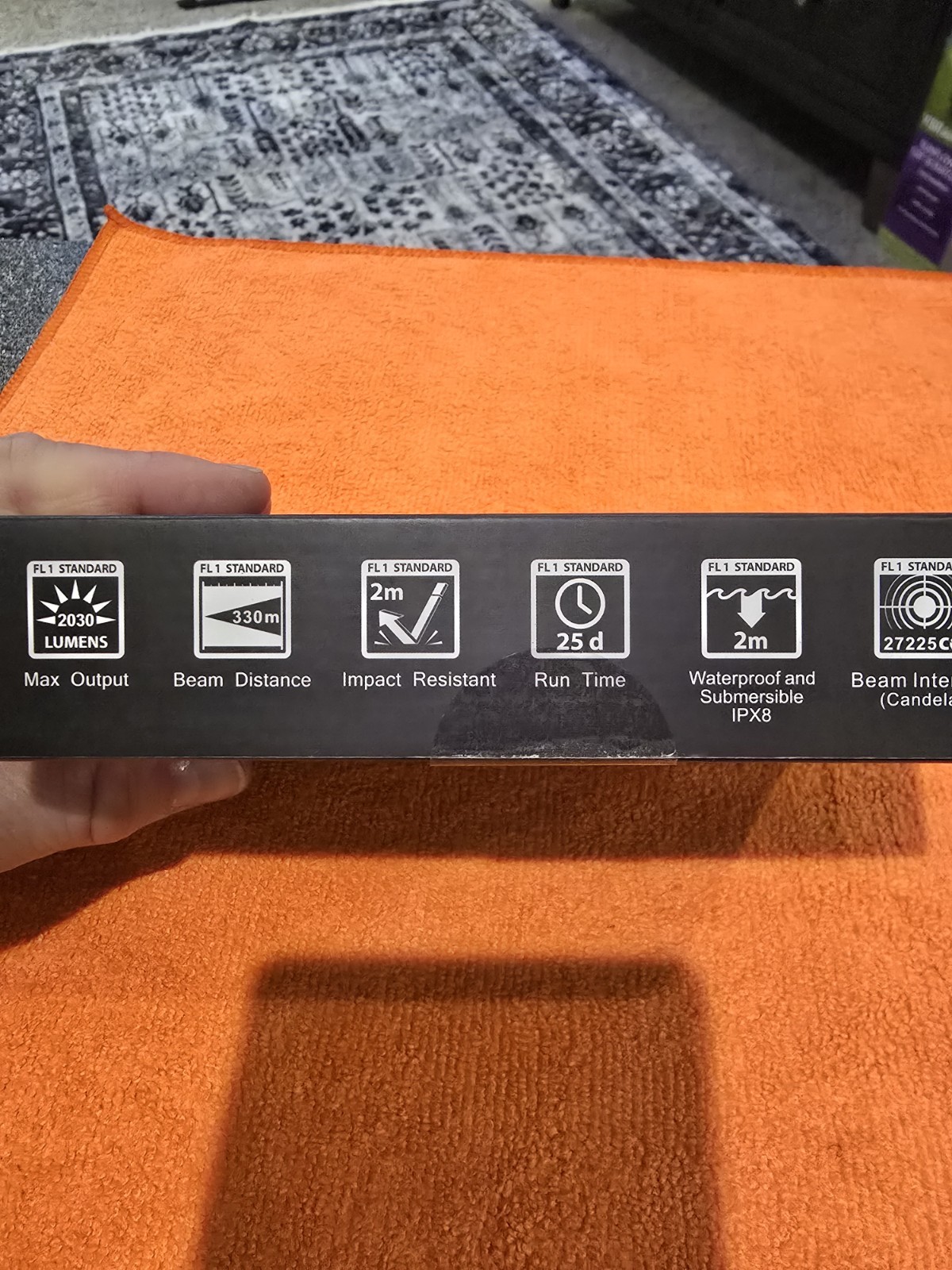 POWERTAC M5 GEN3 2030 LUMENS LIFETIME WARRANTY BRAND NEW SEALED ORIGINAL BOX