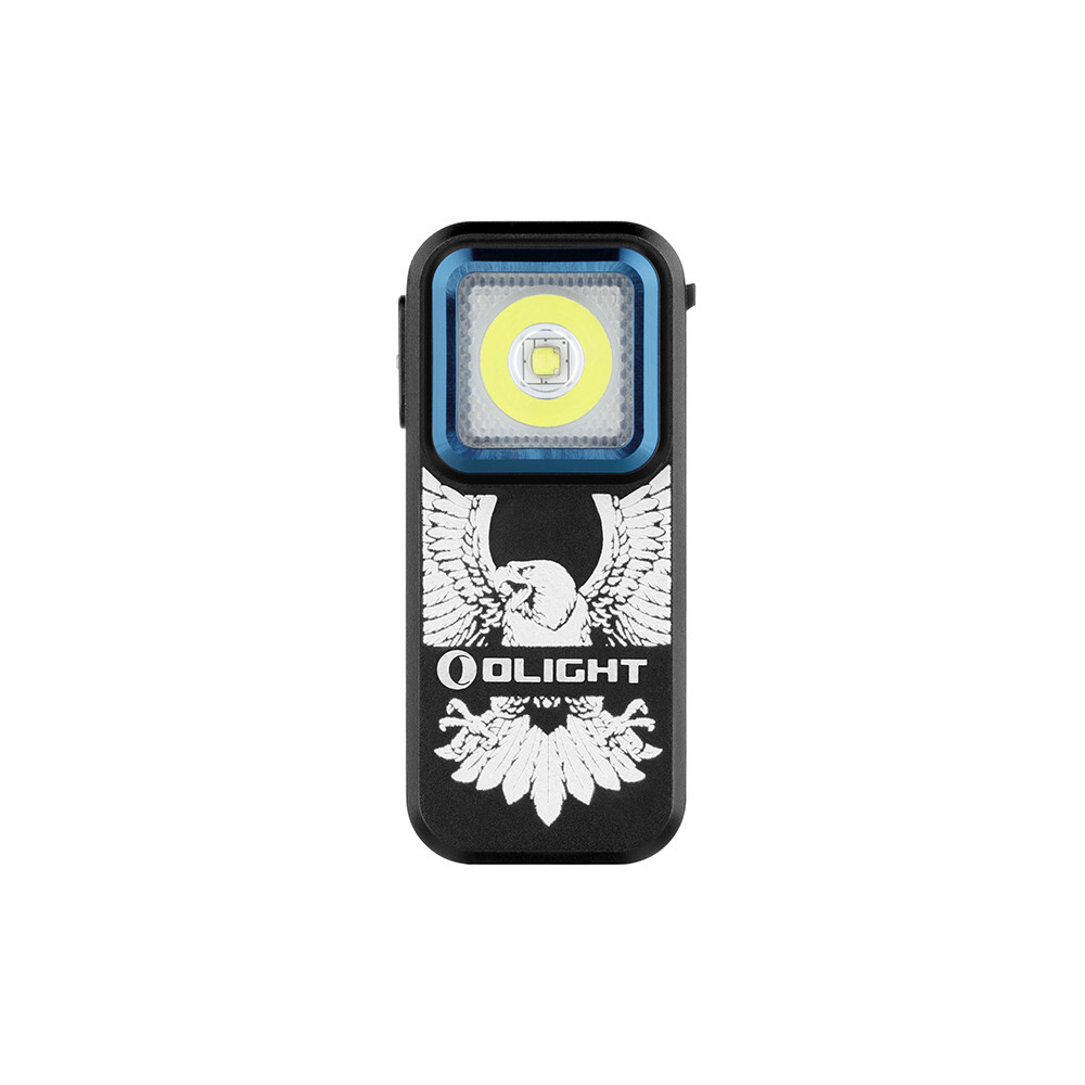 Olight Oclip Eagle Clip Light w/White & Red Light, 300 L, 70 M, Black & OD Green
