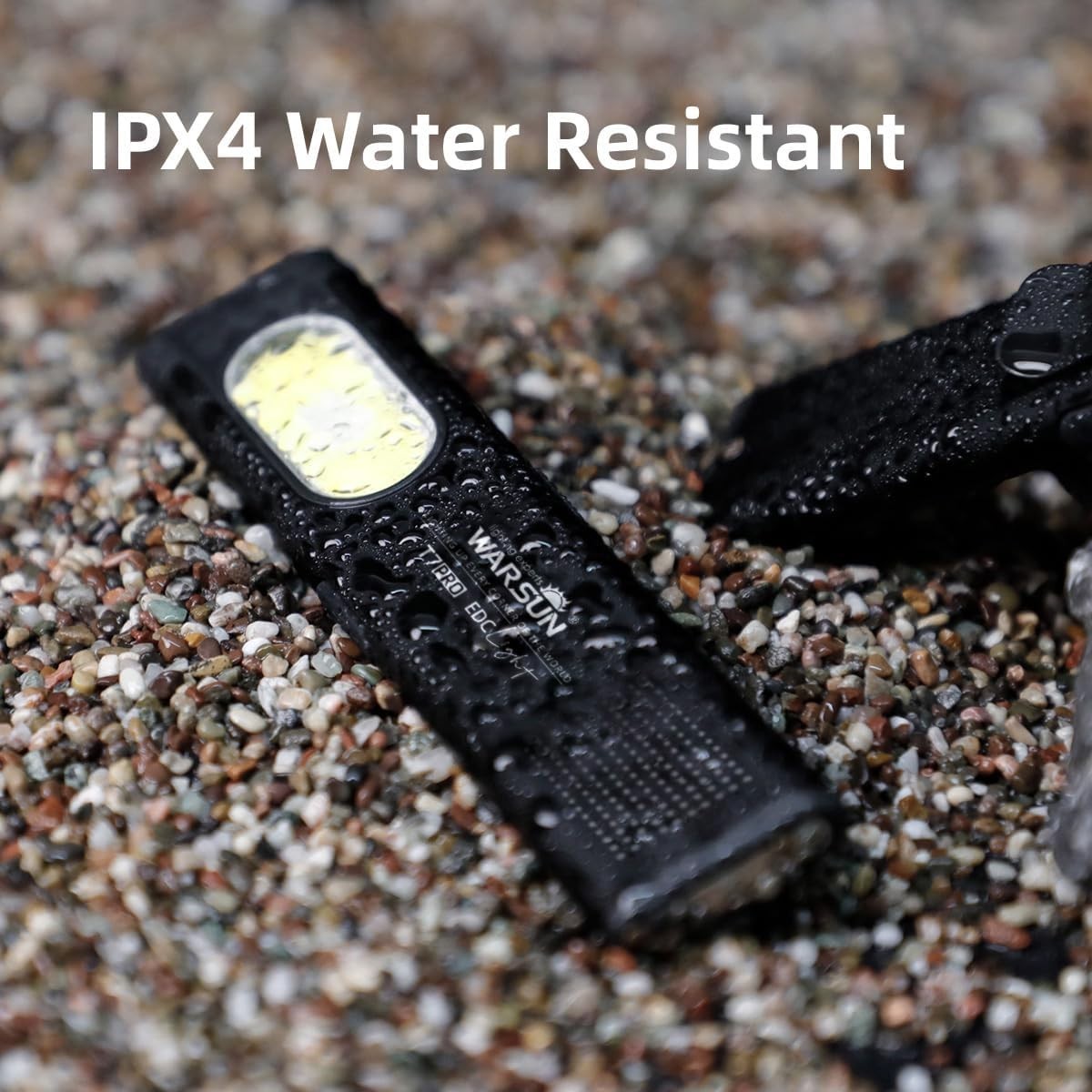 T7 Keychain Flashlight Mini 600Lm LED Torch USB Rechargeable Waterproof