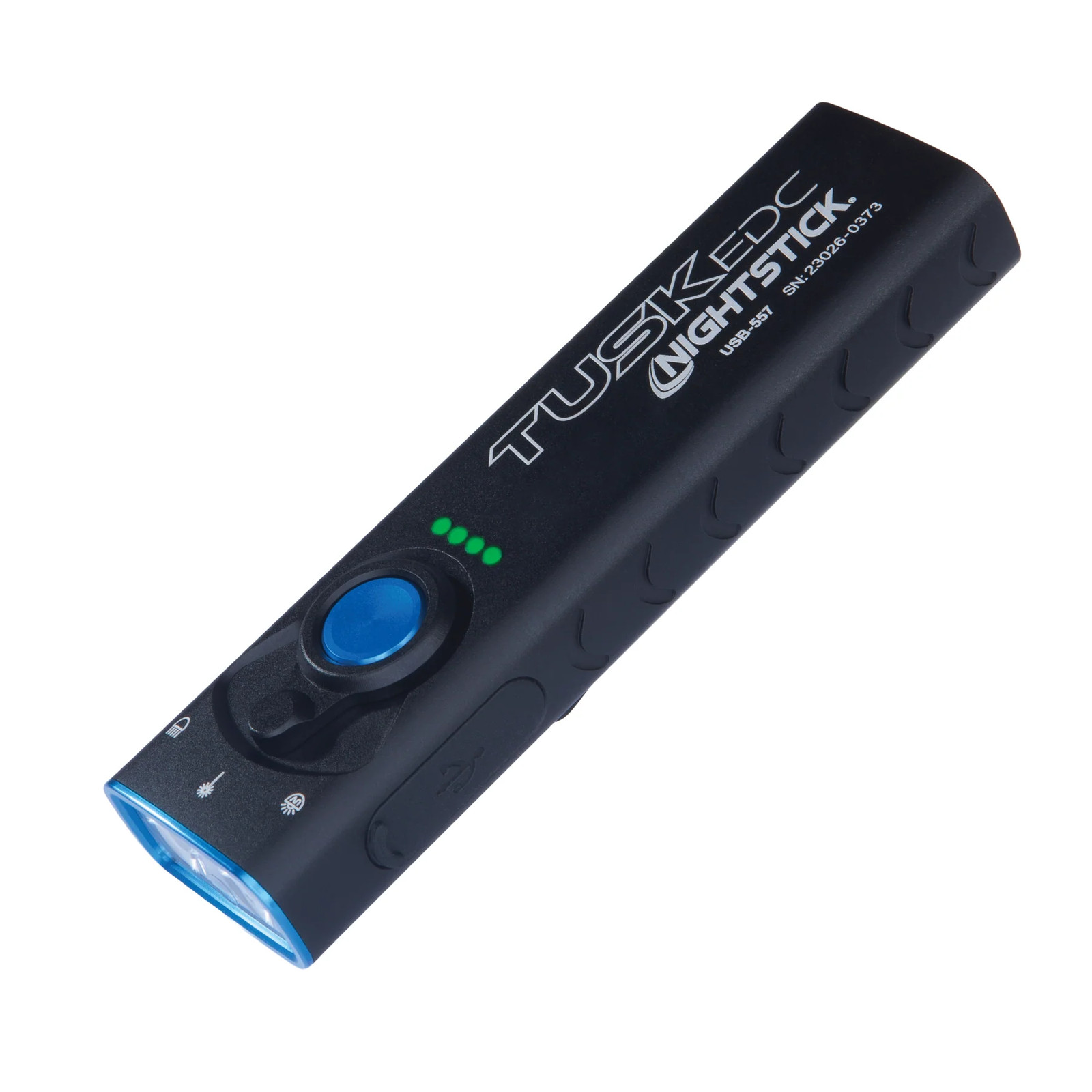 Nightstick TUSK EDC Compact Flashlight w/ Green Laser & UV Floodlight USB-557