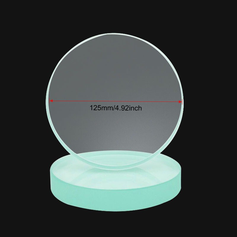 1PC 125mm Large High Temperature Acid and Alkali Resistance Toughened Glass Lens