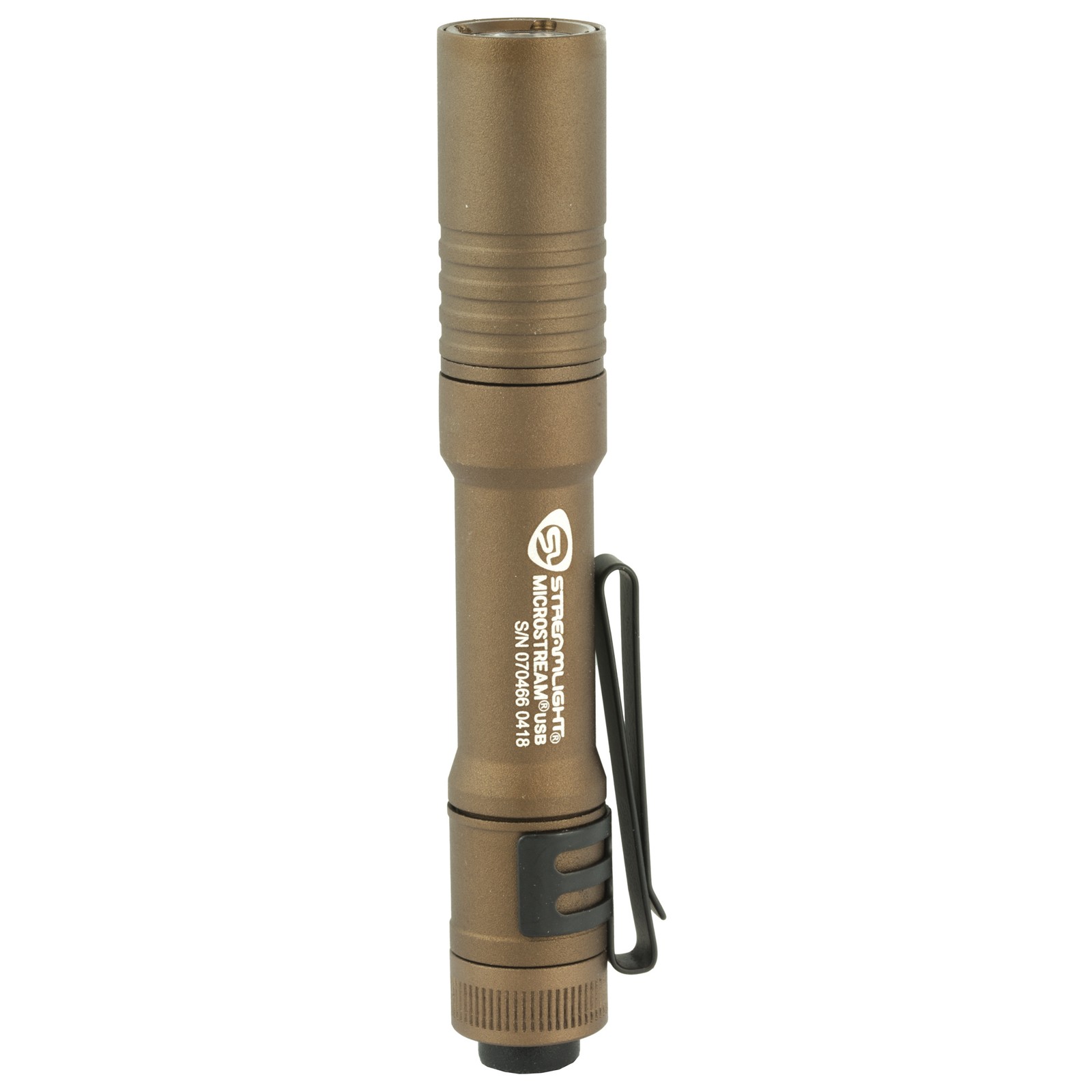 Streamlight 66608 MicroStream USB Pocket Light Coyote 50/250 Lumens White C4 LE