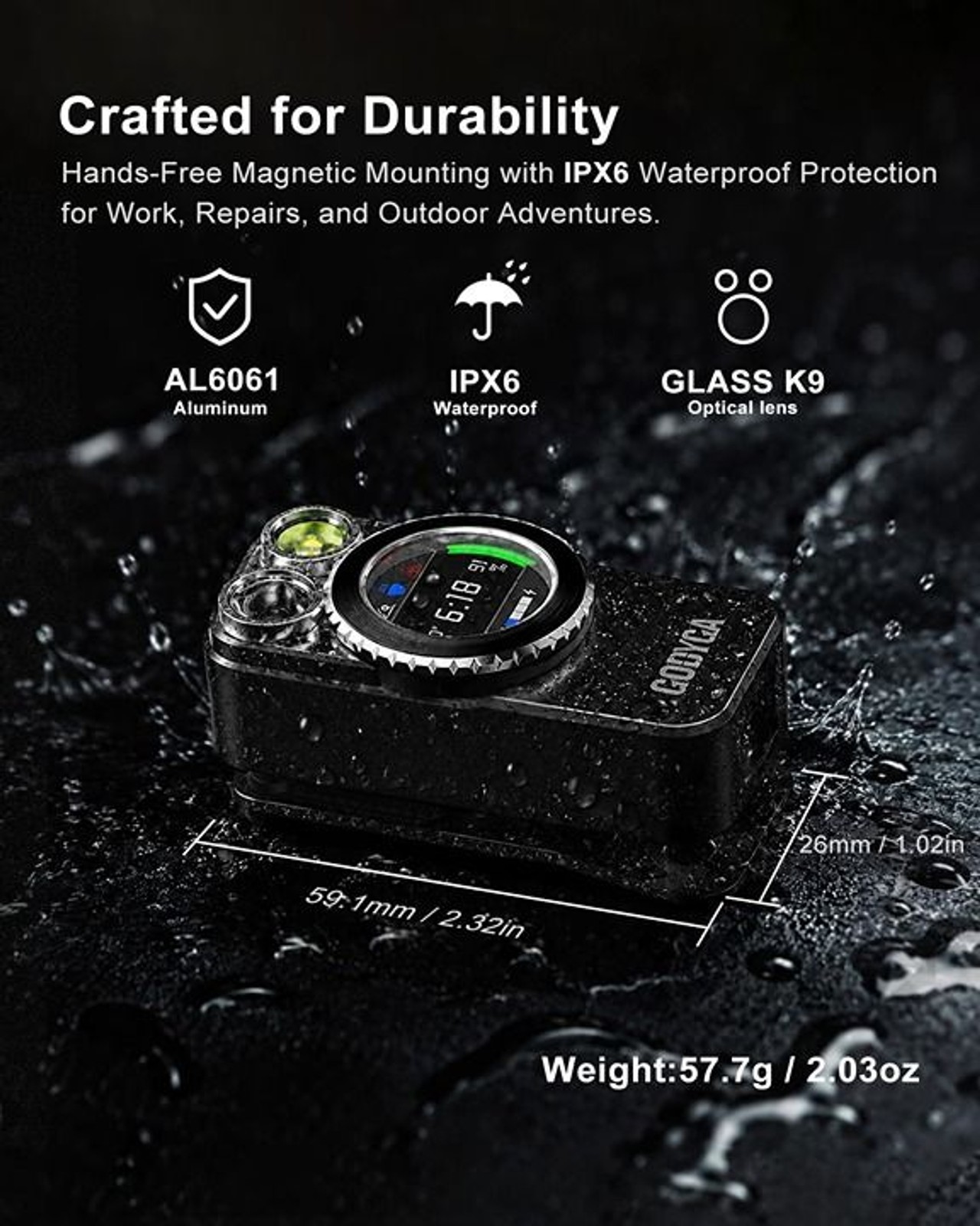 New 7-in-1 EDC Flashlight