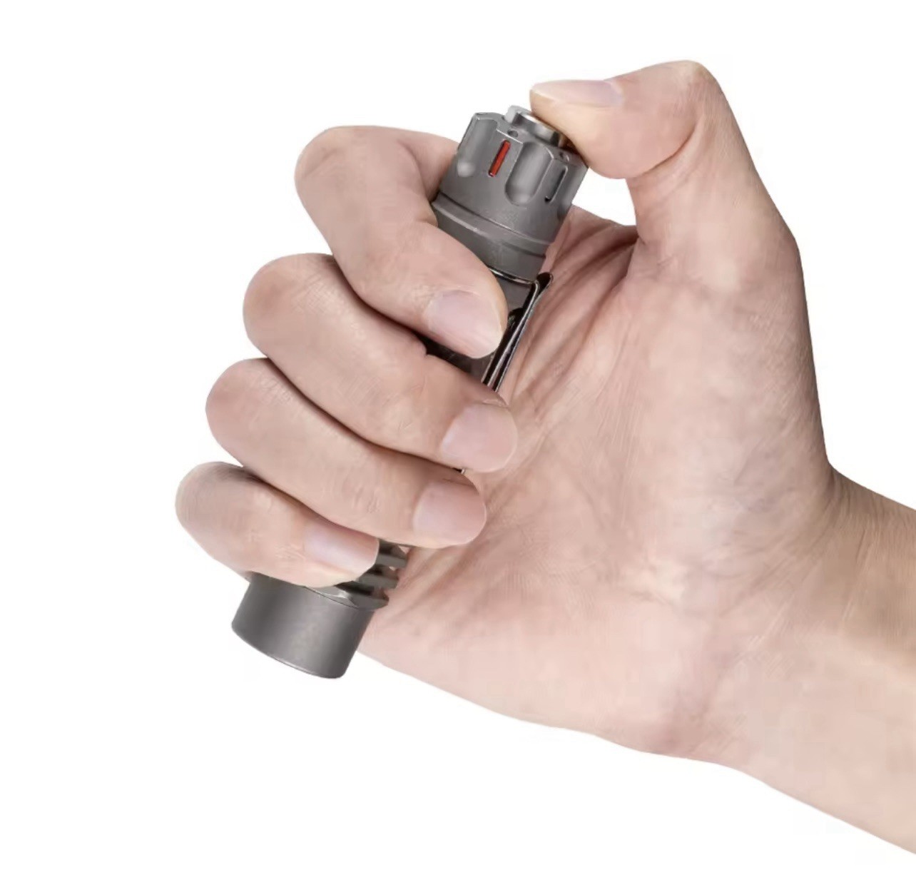 Lumintop Antman in Stonewashed Titanium LEP Flashlight Torch