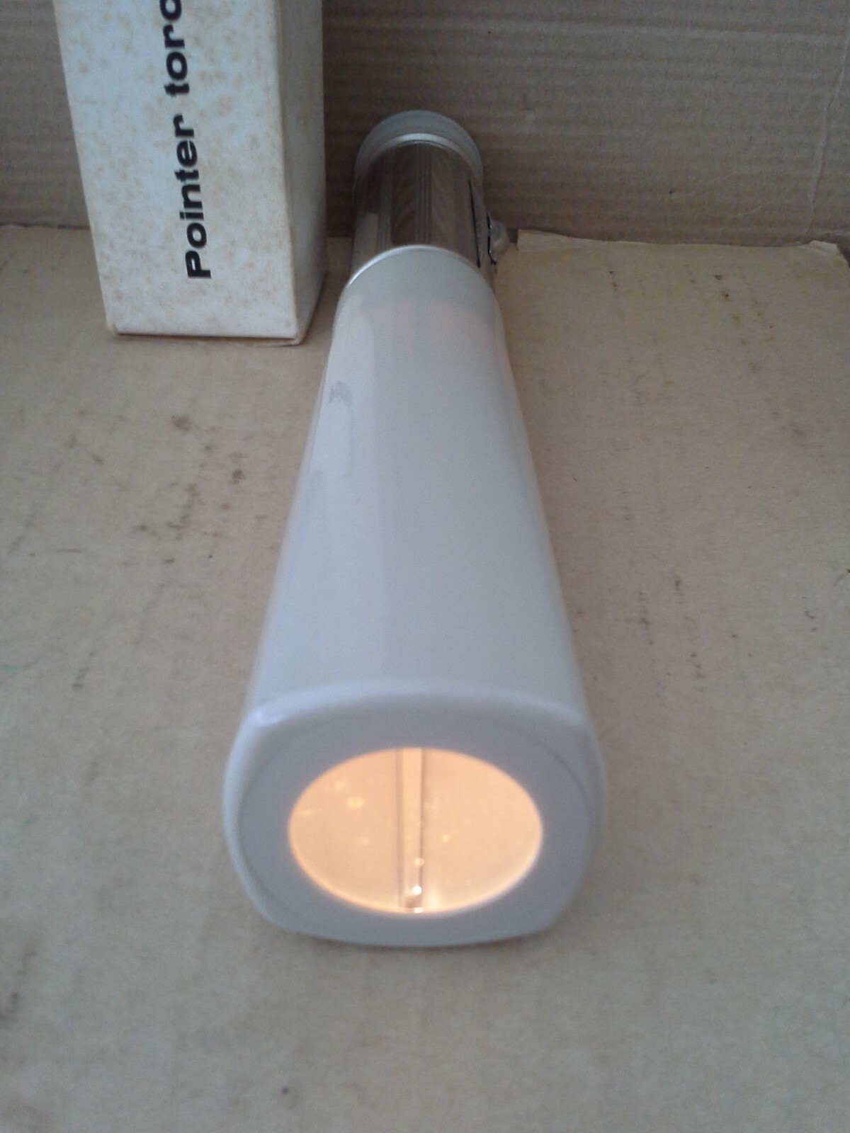 Vintage. Pointer Torch-Adjustable Magnification by Lichtzeiger. Germany. Working
