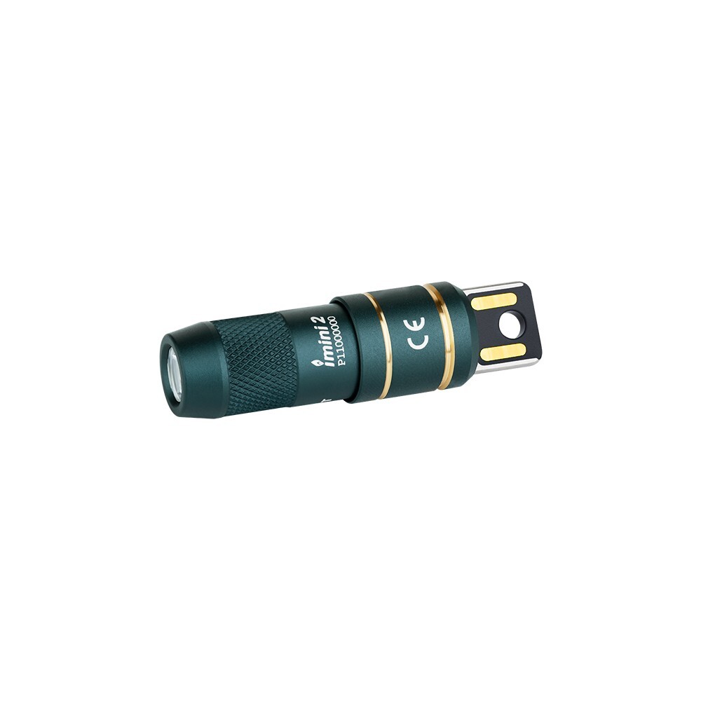 Olight imini 2 Dream Blue Rechargeable Mini Keychain EDC Flashlight, 50 Lumens