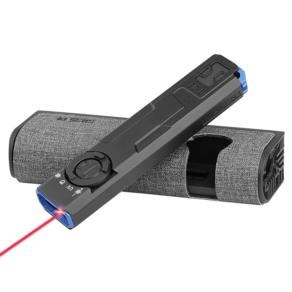 IMALENT GR35 High Power LED Flashlight 2800LM Long Distance Beam UV Red Laser