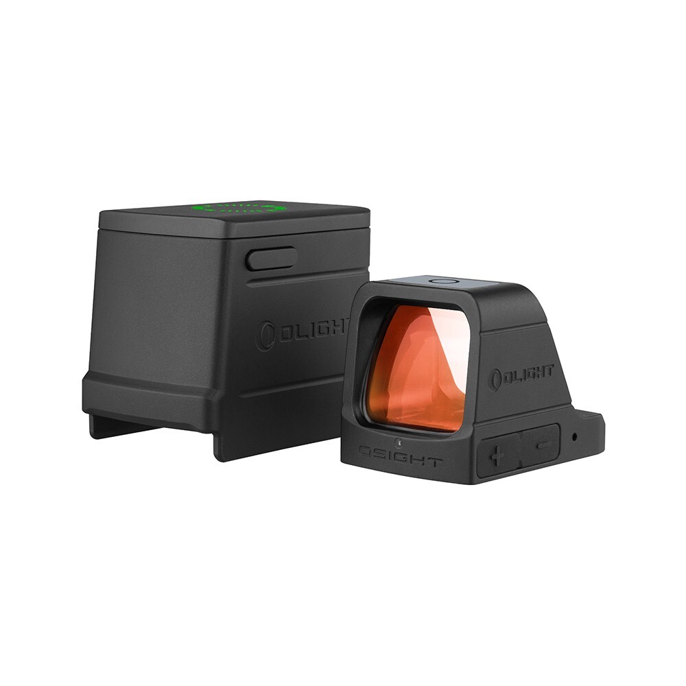 Olight Osight Red – See the Power, 3 MOA, 1st Magnetic Charging Cover