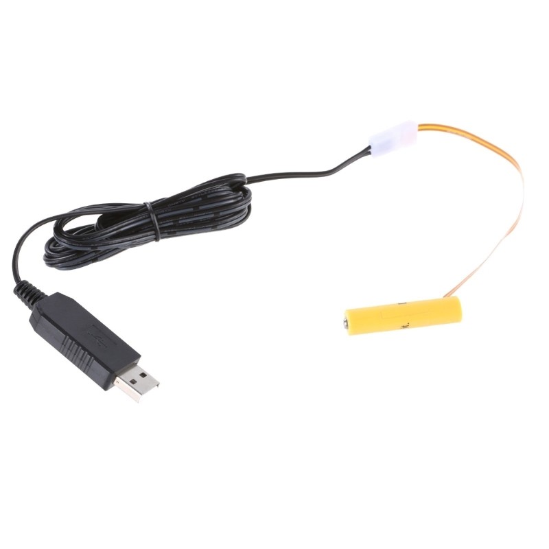 Battery Eliminators Replace Kit USB 5V to 1.5V Supply Converters LR03 Connect