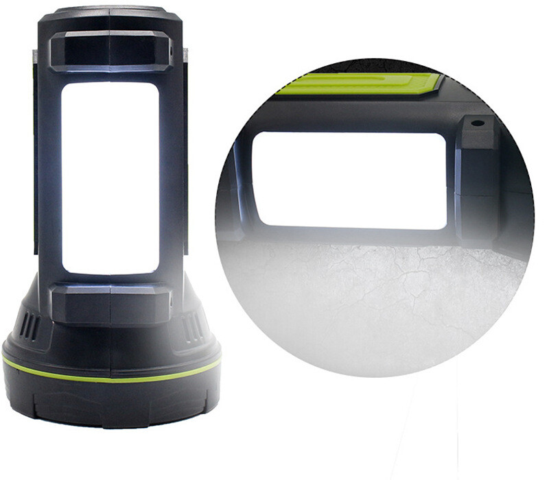 Rechargeable LED Spotlight Flashlight Outdoor Handheld Spot Lights Waterproof